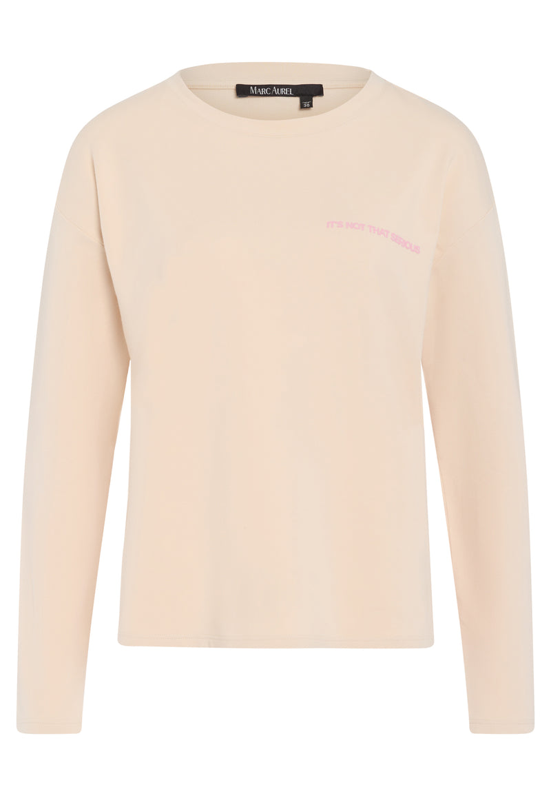 Marc Aurel 7743-7000-73921 Back Print Sweat Top