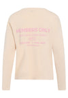 Marc Aurel 7743-7000-73921 Back Print Sweat Top