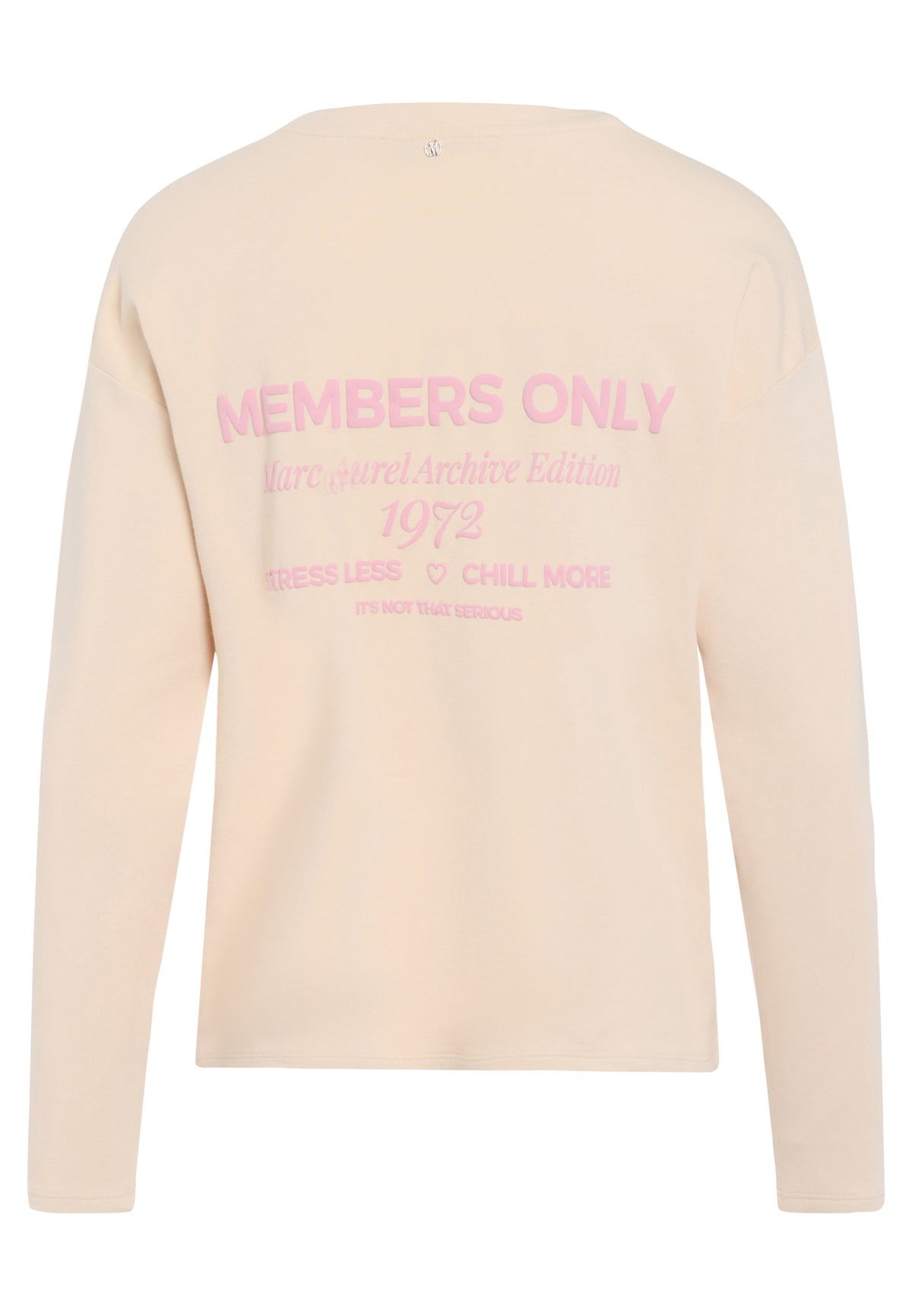 Marc Aurel 7743-7000-73921 Back Print Sweat Top