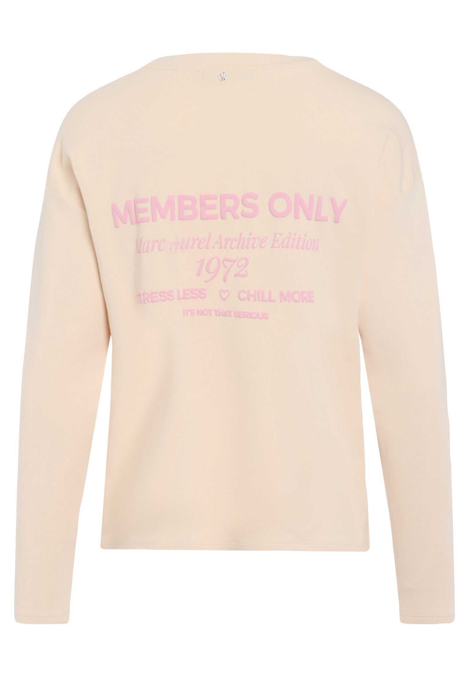 Marc Aurel 7743-7000-73921 Back Print Sweat Top