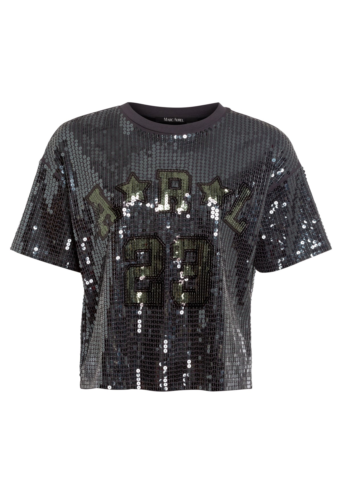 Marc Aurel 7717-7000-73884 Sequin Top
