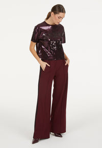 Marc Aurel 7717-7000-73884 Sequin Top