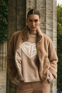 Marc Aurel 4482-1020-93340 Faux Fur Jacket