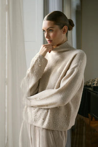 Marc Aurel 8058-8000-82028 Sparkling Pearl Sweater