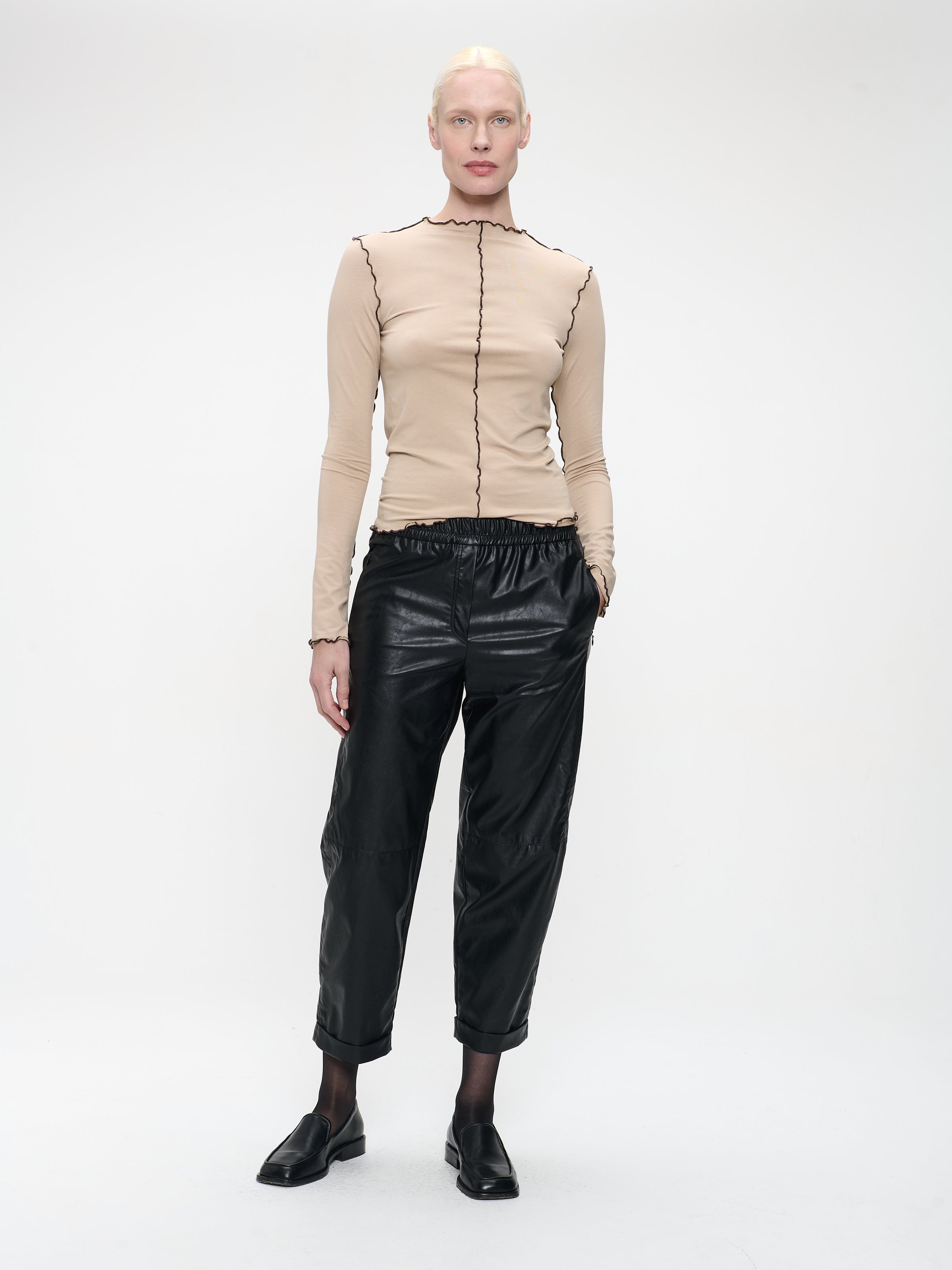 Jane Lushka ML225107 Daphne eco leather pants