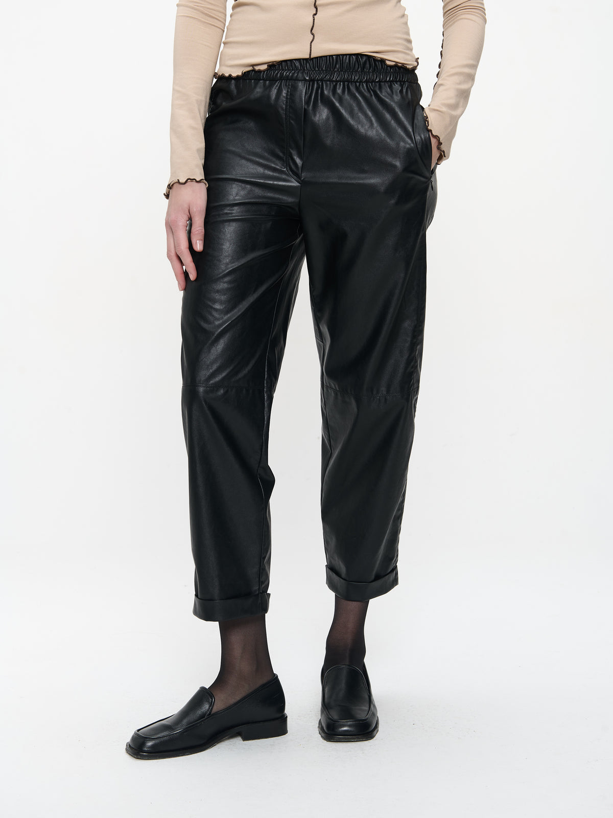 Jane Lushka ML225107 Daphne eco leather pants
