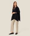MASAI Black Fosna Poncho Style Sweater 1002018
