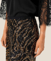 1009915 Black Prilly Trouser MASAI