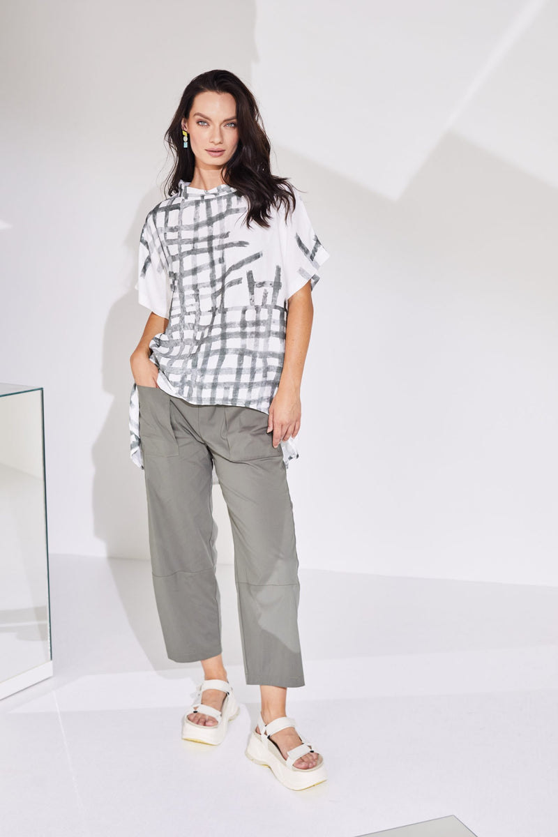 NAS24289 Trouser With Patch Pocket NAYA