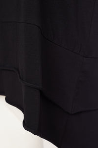 NAYA NAS25115 Cami top with raw hemband and vent in back panel