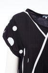 NAS24242 NAYA Spot top with button back