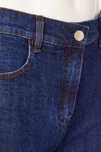 NAYA NAS25254 Flared denim crop trouser