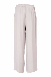 NAYA NAS25307 Wide leg trouser with band at hem