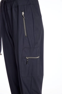 NAYA NAW25102 Cuff drawstring trouser with side pocket and zip