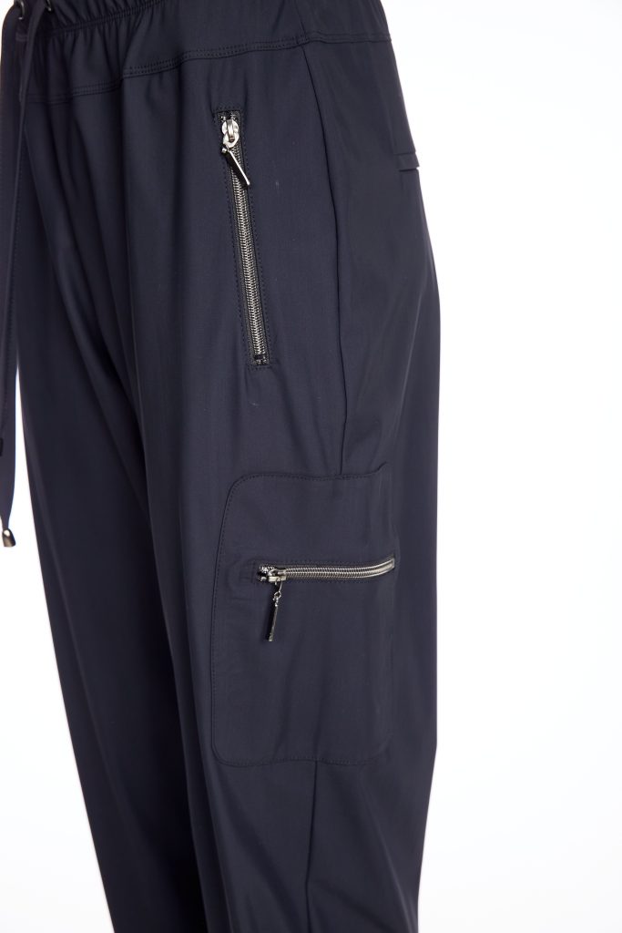NAYA NAW25102 Cuff drawstring trouser with side pocket and zip