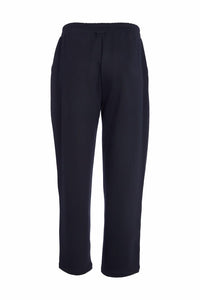 NAYA NAW25123 Slim leg trouser with print detail at side leg