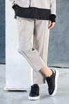 NAYA NAW25143 Slim leg drawstring waist trouser with jeet pocket at front