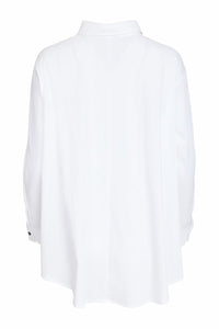 NAYA NAW25151 Placement Print Shirt With Button Detail@Side