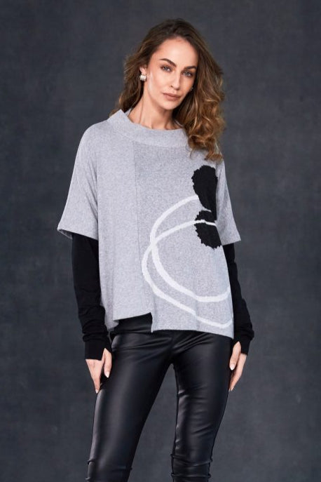 NAYA NAW25110 Basic jersey long sleeve top