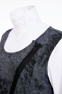 NAYA NAW25181 Two Piece Shirt Wrap Top And Zip Detail