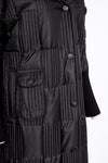 NAYA NAW25201 Padded hooded coat with ribbed collar and pocket