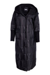 NAYA NAW25201 Padded hooded coat with ribbed collar and pocket