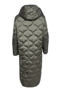 NAYA NAW25202 Padded coat with pocket and contrasts