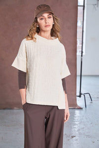 NAYA NAW25110 Basic jersey long sleeve top