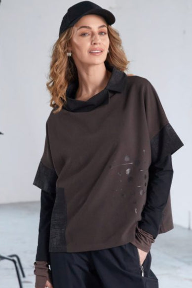 NAYA NAW25110 Basic jersey long sleeve top