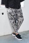 NAYA NAW25312 Mottled print cuff trouser