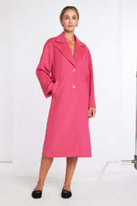 Kate Cooper KCAW25102 Oversize Coat With Pocket Welt