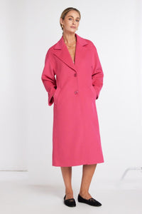 Kate Cooper KCAW25102 Oversize Coat With Pocket Welt