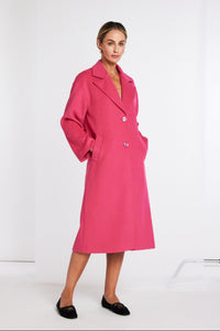 Kate Cooper KCAW25102 Oversize Coat With Pocket Welt