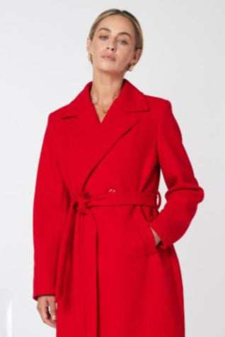 Kate Cooper KCAW25103 Wrap Coat With Belt
