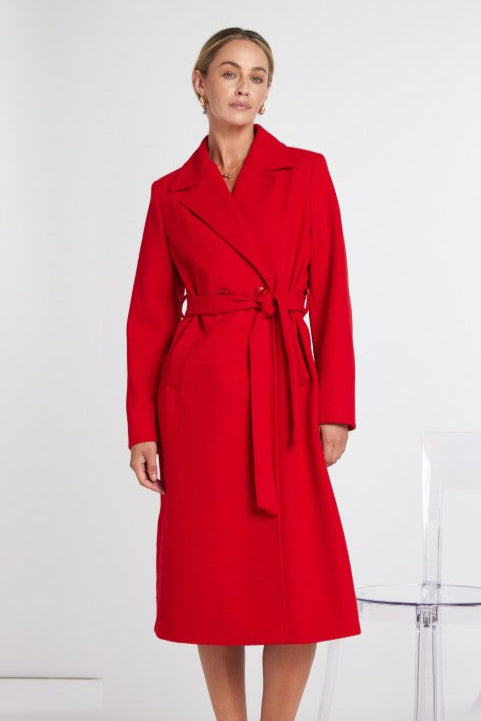 Kate Cooper KCAW25103 Wrap Coat With Belt