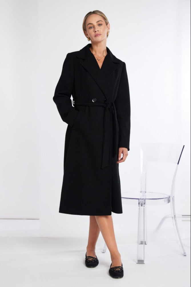 Kate Cooper KCAW25103 Wrap Coat With Belt
