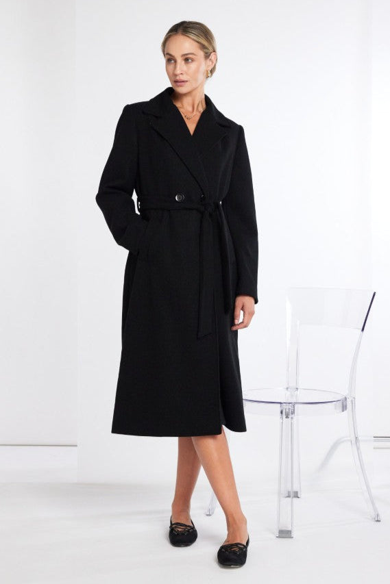 Kate Cooper KCAW25103 Wrap Coat With Belt