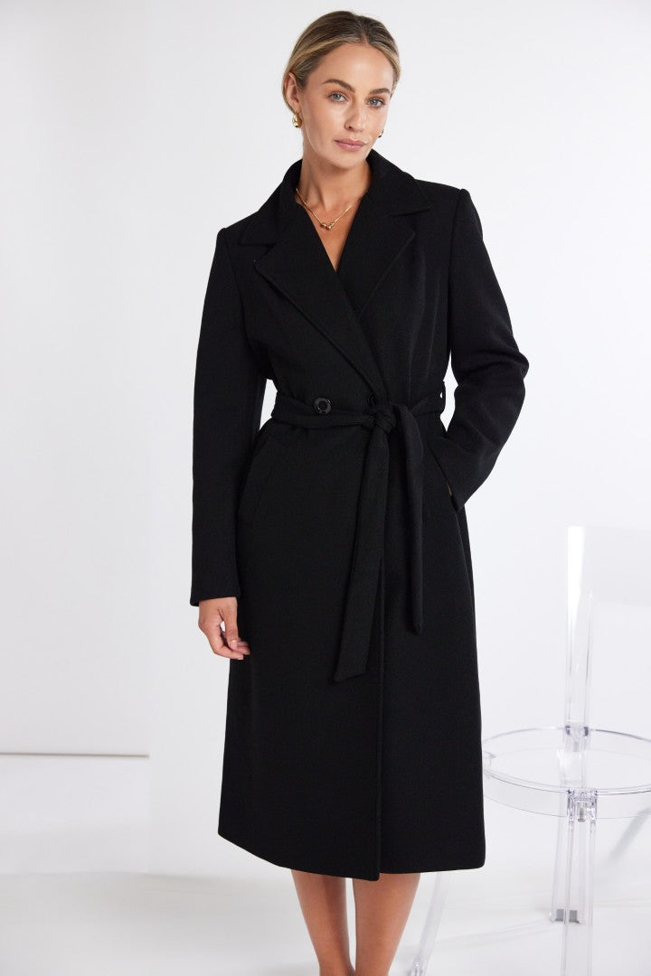 Kate Cooper KCAW25103 Wrap Coat With Belt