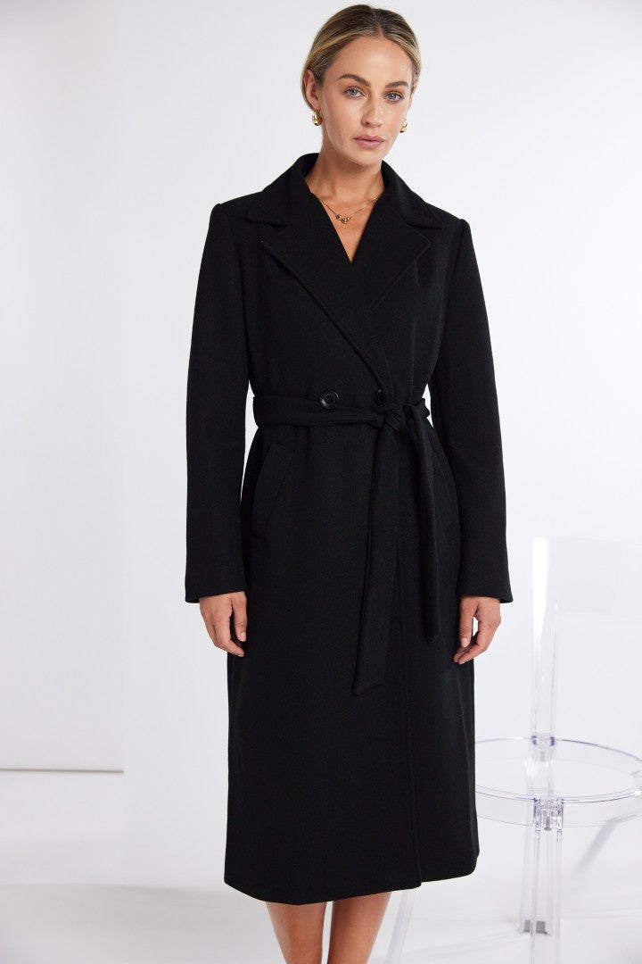 Kate Cooper KCAW25103 Wrap Coat With Belt