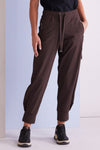 NAYA NAW25102 Cuff drawstring trouser with side pocket and zip