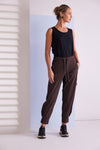 NAYA NAW25102 Cuff drawstring trouser with side pocket and zip