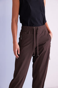 NAYA NAW25102 Cuff drawstring trouser with side pocket and zip