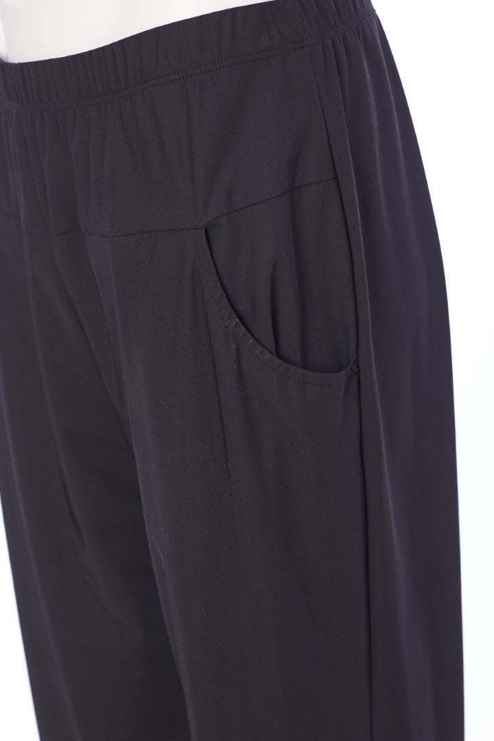 ORS24101 BLACK ORA Pantalon taille élastiquée/poches