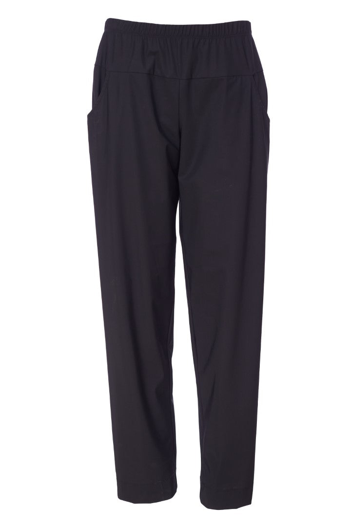 ORS24101 BLACK ORA Pantalon taille élastiquée/poches