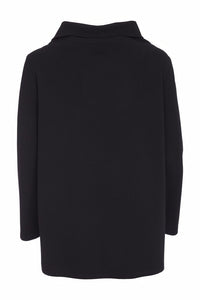 ORA ORW25129 Roll collar top with beaded panel detail