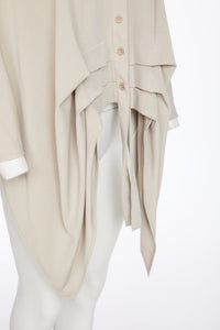 ORA ORW25153 Blouse with pleats detail