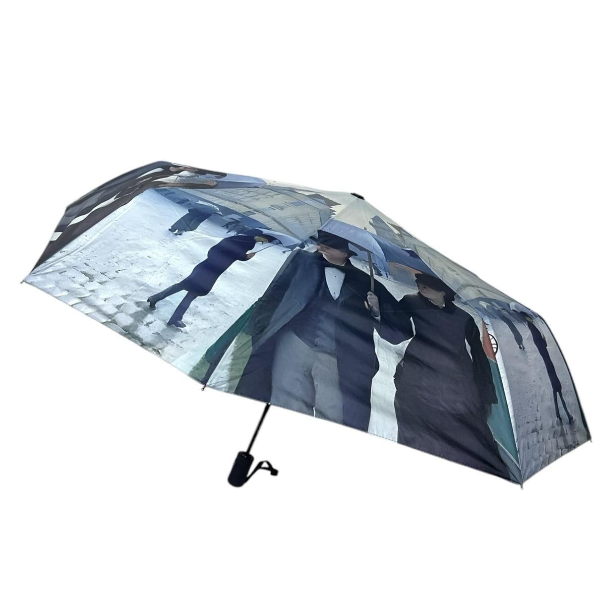 BEST OF IRISH SR-BROLLY-3322 Classic Printed Compact Brolly