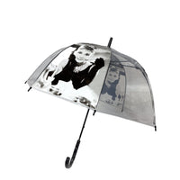 SR-BROLLY-AW24A Classic Transparent Umbrella BEST OF IRISH