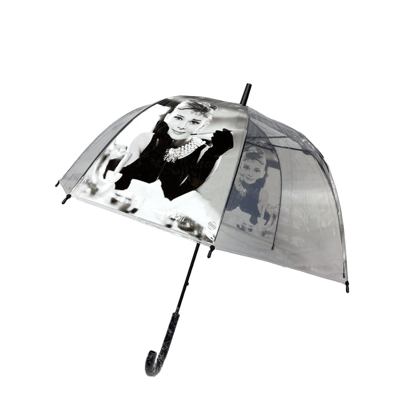 SR-BROLLY-AW24A Classic Transparent Umbrella BEST OF IRISH