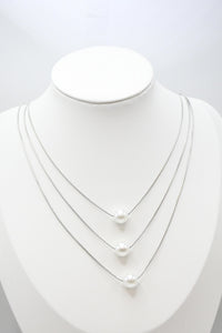 BEST OF IRISH BOID-RZ121A Trio Pearl Necklace